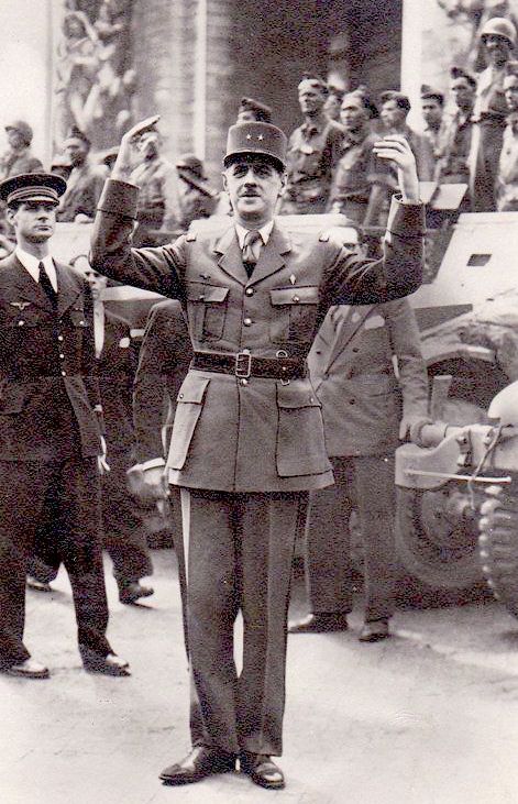 General Charles DeGaulle, on the day of the Liberation of Paris, August 25th, 1944 Ww2 Leaders, Liberation Of Paris, Winter Jackets, The Day, Paris, France, History