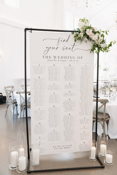 Seating Chart Goals... Seating Chart By Name, Hanging Seating Chart Wedding, Linen Seating Chart, Wedding Seating Plan Ideas, Creative Wedding Seating Chart, Diy Seating Chart Wedding, Seating Chart Wall, Large Seating Chart, Table Seating Chart Wedding