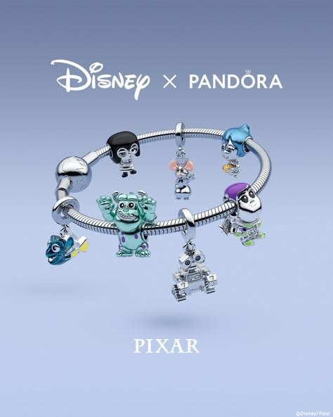 Say yes to every adventure with the fun-loving Disney Pixar x Pandora friends by your side. 🤠 #DisneyxPandora If YOU had to pick a favorite... which would it be? #teamSullivan Pandora Disney Bracelet, Pandora Disney Charms, Disney Pandora Bracelet, Charms Disney, Pandora Charms Disney, Pandora Bracelet Charms Ideas, Pandora Charms Bracelet, Pandora Bracelet Designs, Pandora Jewelry Charms