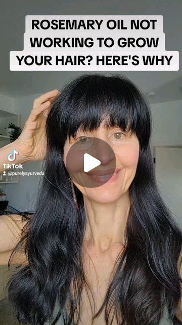 Jennifer Temple on Instagram: "🌿SYMPTOM FREE MENOPAUSE | Here's why rosemary hair oil might not be working to help you grow your hair 🌿  Feeling overwhelmed? Unsure how to get rid of your symptoms? Don't hesitate to reach out...there's a link in my bio to book a free call ❤️  Join me on the Symptom Free path! ✨️ Click the link in my bio to access a free Masterclass called How to Move Through Perimenopause and Menopause Symptom Free ❤️🌿  #hairoil #rosemaryoil #healthyhair #hairtips #symptomfree #perimenopause #menopause #ayurveda" How Fast Does Hair Grow Chart, Rosemary Oil Before And After, How To Use Hair Oil, Rosemary Hair Oil Recipe, How To Make Rosemary Oil For Hair, How To Oil Your Hair, Hair Oiling Tips, Hair Oiling Routine, How To Be Pretty