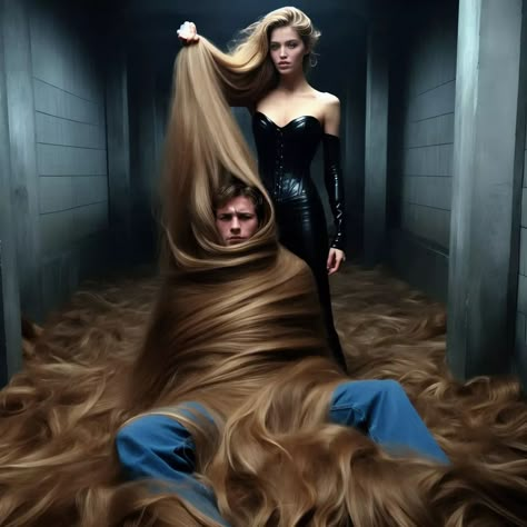 Hair Play, Long Hair Pictures, Hair Pulling, Super Long Hair, The Breakfast Club, Very Long Hair, Long Wigs, Silky Hair, Hair Pictures