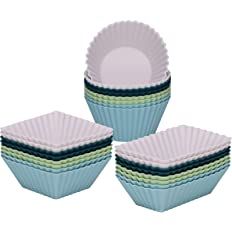 Silicone Cupcake Liners, Silicone Muffin Cups, Baking Easy, Silicone Baking Cups, Bento Box Kids, Colorful Cupcakes, Muffin Liners, Cake Molds, Baking Muffins