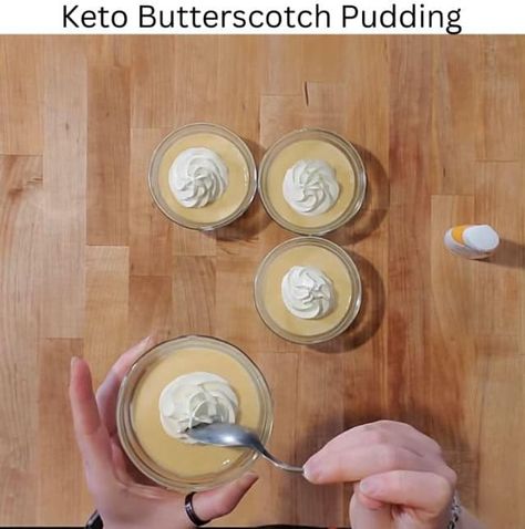 Keto Butterscotch Pudding - EASY KETO RECIPES Keto Cheesecake Fluff Jello Pudding, Keto Butterscotch, Butterscotch Pudding Recipes, Butterscotch Desserts, Keto Pudding, Change Time, Carb Alternatives, Butterscotch Pudding, Zone Diet