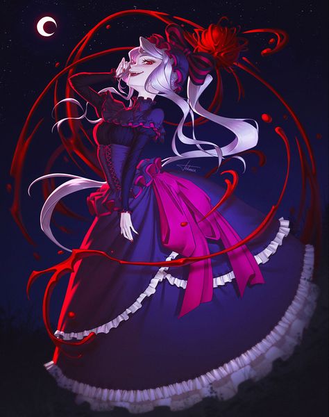 Overlord Shalltear, Shalltear Bloodfallen, Game Art, Deviantart, Fan Art, On Twitter, Twitter, Anime, Art