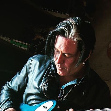 Echopark Handcrafted Guitars Official on Instagram: "Tone Master Troy Van Leeuwen  The Clarence J model was developed working intimately with him over the course of 2013-2014 to provide the pallet of tones required for the long road of consistent, dependable nightly performances from the "Like Clockwork"  world tour. You can view countless performances featuring this and a few other Echopark musical instruments from their prolific 2014-2015 tour on YouTube We look forward to being in sweaty rooms and dancing in the isles again someday !!!  @troyvanleeuwen #queensofthestoneage #goneisgone #failure #sweethead #echoparkguitars #clarencemodel #jmodel #goldcoilpickup #goldcoil" Troy Van Leeuwen, Instagram Tone, Like Clockwork, Queens Of The Stone Age, Long Road, Stone Age, Echo Park, World Tour, Musical Instruments