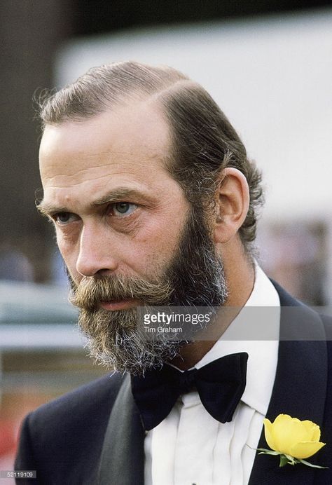 Prince Michael Of Kent Portrait Johnny Thompson, Royalty Core, Prince Michael Of Kent, European Royalty, George Vi, English Style, Prince George, British Royalty, Silver Fox