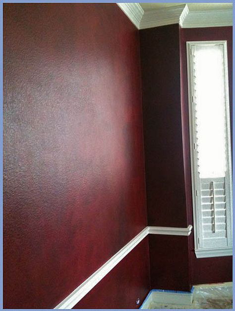 faux finish gold red walls | Recent Photos The Commons Getty Collection Galleries World Map App ... Deep Red Wall Color, Dark Red Paint Walls, Dark Red Wall Paint, Rustic Red Paint Walls, Red Wall With Gold Stencil, Red Feature Wall, Faux Finishes For Walls, Faux Painting Walls, Faux Walls