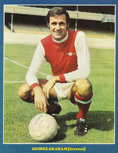 GEORGE GRAHAM Raymond Kopa, Charlie George, George Armstrong, Arsenal Players, Old Football, Arsenal Football Club, Football Stars, All Star Team, Arsenal Football