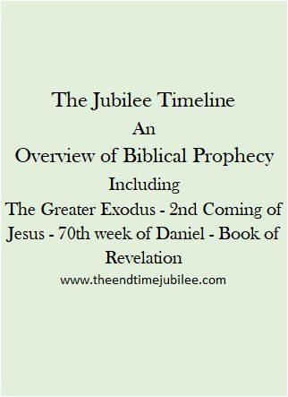 The Jubilee Timeline - An Overview of Biblical Prophecy Revelations End Times, Sabbath Day, False Prophets, The Tabernacle, Bride Of Christ, End Time, High Priest, Book Of Revelation, Bible Prophecy