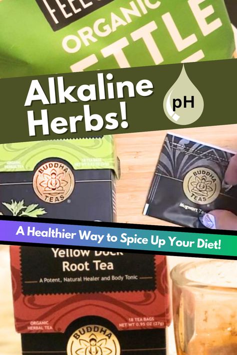 Alkaline herb photos Alkaline Herbs For Healing, Alkaline Tea, Herbs For Energy, Alkaline Herbs, Alkaline Body, Mixture Recipe, Healthy Beverages, Green Magic, Alkaline Diet