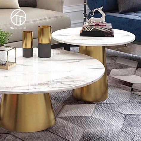 Composite Marble, Marble Coffee Table Set, Bedroom Chair Ideas, Centre Table Living Room, Coffee Table Frame, Console Table Modern, Chairs Bedroom, Wood Furniture Ideas, Fabric Bedroom