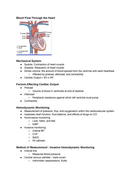 Hemodynamics Nursing Critical Care, Hemodynamic Monitoring Cheat Sheets, Hemodynamics Nursing, Blood Flow Through The Heart, Hemodynamic Monitoring, Adn Nursing, Nursing School Life, Nursing Study Guide, Critical Care Nursing