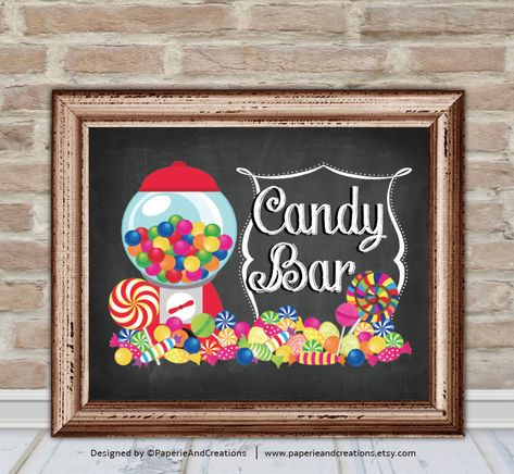 Candy Bar Birthday Party, Farm Baby Shower Theme, Bar Birthday Party, Love Is Sweet Sign, Candy Corner, Sweets Party, Candy Bar Sign, Parade Ideas, Candy Bar Birthday