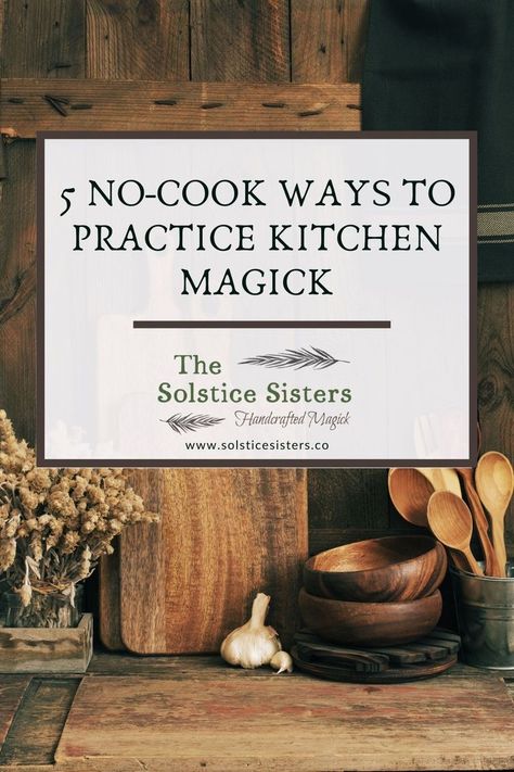 Kitchen Witch Altar, Monday Magick, Witch Soup, Magical Cooking, Witchy Recipes, The Practical Kitchen, Magick Crafts, Kitchen Witchcraft, Kitchen Magick