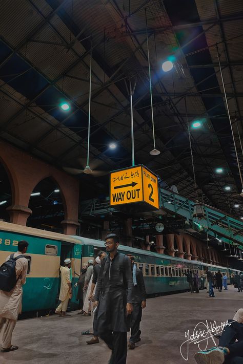 Lahore Railway Station, Pakistan Railways, Dont Touch My Phone Wallpapers, 2025 Vision, Islamic Pattern, Railway Station, Phone Wallpapers, Fine Arts, Pakistan