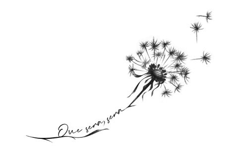 Dandelion Breathe Tattoo, Dandelion Tattoo Just Breath, Let Them Dandelion Tattoo, Wish Flower Tattoo, Just Breathe Tattoos For Women, Memorial Tattoos Mom, Just Breathe Tattoo, Journey Tattoo, Dandelion Tattoo Design