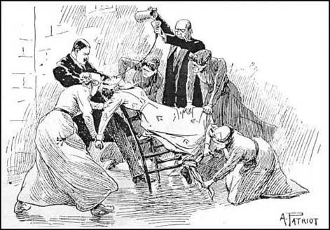 The force-feeding of suffragettes in England, 1912. Force Feeding, Site History, The Oregon Trail, Hunger Strike, 1910s Fashion, Oregon Trail, Blue Book, Famous Americans, Poor People