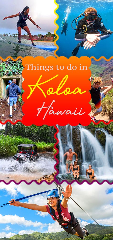 Hawaii Tourist Attractions, Koloa Hawaii, Top Vacation Destinations, Kauai Island, Caribbean Resort, Florida Resorts, Cruise Tips, Kauai, Best Vacations