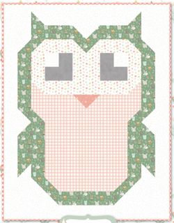 Owl Quilt Block Pattern Free, Owl Applique Pattern Free, Owl Quilt Pattern Free, Owl Quilt Block, Owl Quilt Pattern, Owl Baby Quilts, All People Quilt, Wee Folk Art, Owl Quilts