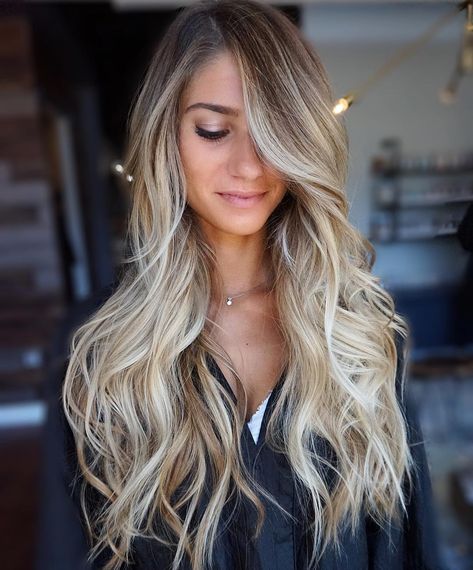 Blonde Balayage on Instagram: “🌊You were California Beautiful 🌊” Cowgirl Blonde, Beliage Hair, Perfect Blonde Hair, Balayage Blond, Ombré Hair, Pinterest Hair, Brown Blonde Hair, Long Blonde, Artistic Hair