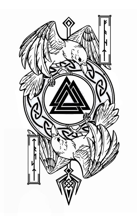 Viking Svg Free, Viking Tattoos For Men Norse Mythology, Viking Shield Tattoo, Sleipnir Tattoo, Old Norse Tattoo, Helm Of Awe Tattoo, Ancient Viking Art, Valhalla Tattoo, Viking Drawings