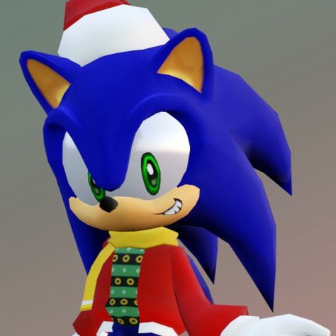 Sonic The Hedgehog Pfp, Christmas Sonic, Hedgehog Pfp, The Hedgehog, Sonic The Hedgehog, Sonic, Christmas, Red, White