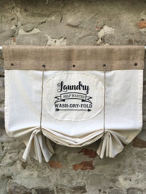 Farmhouse Valance Window Treatments, Bohemian Kitchen Curtains, Ruffle Valance, Cortinas Country, Curtains Cottage, Laundry Room Curtains, Bright Color Decor, Farmhouse Valance, Burlap Kitchen