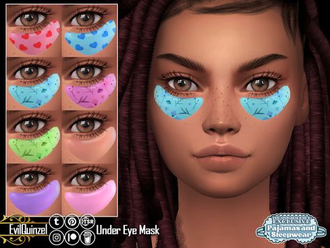 Sims 4 Cc Eyes, Sims 4 Anime, Under Eye Mask, Beauty Mask, Electronic Art, Sims 4 Cc, Hearing Aids, Sims 4 Custom Content, The Sims Resource