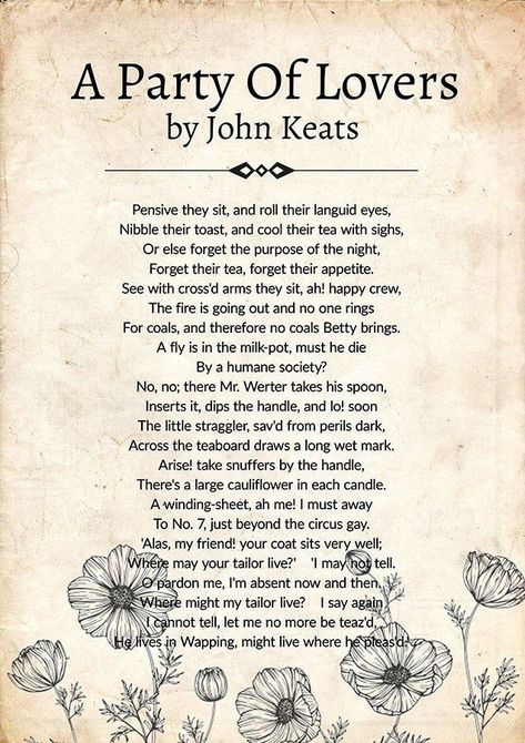 John Donne Poems, Lovers Poem, Keats Poetry, John Keats Poems, Keats Poems, Packaging Prints, Describe Feelings, Paragraphs For Him, Words That Describe Feelings