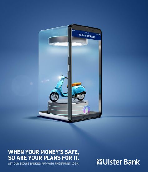 Ulster Bank Print Advert By Boys + Girls: Protect Your Plans - Holiday, Scooter | Ads of the World™ Banned Ads, Banks Advertising, Banks Ads, Promo Flyer, Advertisement Poster, 광고 디자인, Creative Advertising Design, Publicidad Creativa, Graphic Design Ads