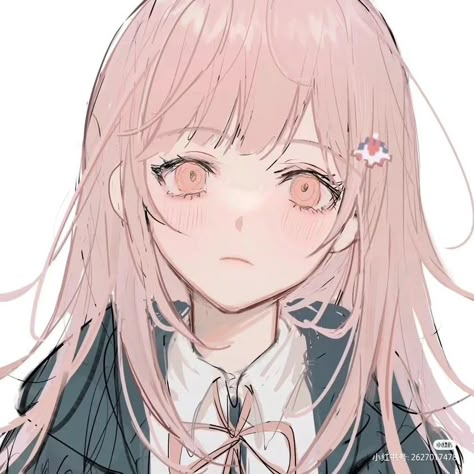 Chiaki Nanami, Headshot Poses, 캐릭터 드로잉, Cute Anime Profile Pictures, 영감을 주는 캐릭터, Girls Cartoon Art, Cute Anime Pics, Handsome Anime Guys, Cute Cartoon Wallpapers