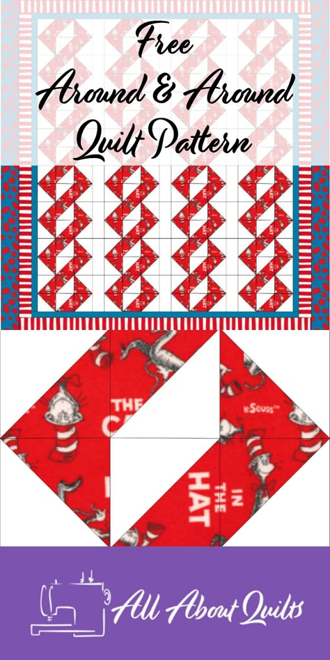 Quilt Half Square Triangle, Twisted Ribbon Quilt Pattern Free, Quilt Designs Using Half Square Triangles, Quilt Borders Using Half Square Triangles, Christmas Quilt Borders Ideas, Twisted Pole Quilt Pattern Free, Half Square Triangle Quilt Borders, Half Square Triangle Borders, Ribbon Quilt Pattern Free