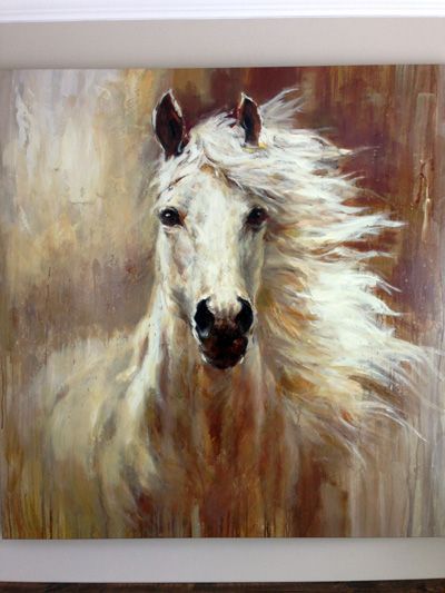 Buy A Horse, Horse Canvas Painting, Horse Paintings, Canvas For Beginners, Horse Artwork, Horse Wall Art, Horse Drawings, Equine Art, Beginner Painting