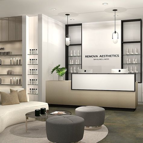 Medical Spa Interior Design - Spa Design Ideas + Plans - Michele Pelafas Medical Spa Interior Design, Spa Design Ideas, Spa Business Plan, Massage Room Design, Spa Massage Room, Spa Room Decor, Spa Interior Design, Spa Interior, Spa Inspiration