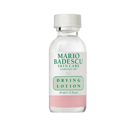 This is the only product where I can see a significant difference overnight. Even if a pimple isnt completely gone its... Pimple Drying Lotion, Mario Badescu Silver Powder, Mario Badescu Drying Lotion, Drying Lotion, Rose Water Toner, Mario Badescu Skin Care, How To Get Rid Of Pimples, Skin Toner, Mario Badescu