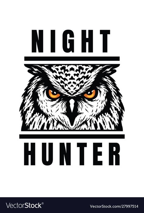 T Shirt Print Design, Hunter Logo, Scary Christmas, Owl Head, Owl Images, T-shirt Print Design, Tshirt Painting, Owl Logo, Cool Anime Wallpapers