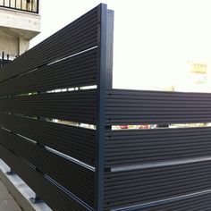 Outdoor Wall Panels, Modern Fence Design, Garden Fence Panels, Privacy Fence Designs, Balcony Railing Design, Front Gate Design, Entrance Gates Design, Wood Composite, House Gate Design