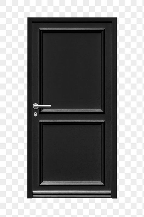 Closed Door Aesthetic, Modern House Front Door, Door Png, Front Door Black, Door Background, Door Texture, Black Shutters, Photo Elements, Door Images