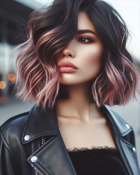 Fashion & Beauty Layered Haircut Styles, Diy Haircut At Home, Women Hair Dye, Hair Dye Tutorial, Ash Blonde Hair Dye, Pink Hairstyles, Dark Hair Dye, Best Haircuts For Women, Dyed Hair Ombre