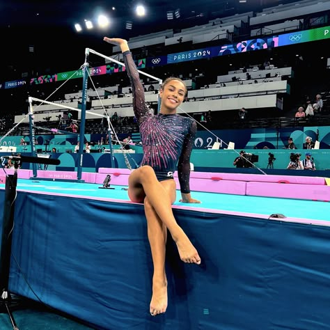 WOGA Gymnastics | 🇺🇸🤩 WOGA Athlete Olympian Hezly Rivera is feeling great about podium training today! 🤸‍♀️💪 @hezrivera #woga #wogagymnastics #wogastrong… | Instagram Hezly Rivera Gymnast, Gymnastic Aesthetic, Gymnastics Core, Gymnastics Aesthetic, Cheer Tumbling, Tumbling Gymnastics, Elite Gymnastics, Gymnastics Tricks, Gymnastics Competition