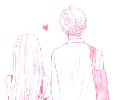 Anime Bad, Couples Canvas, Couple Cute, Soft Pink Theme, Pink Images, Art Manga, Anime Love Couple, Pink Art, Kawaii Art