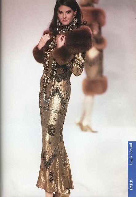 Louis Féraud Haute Couture A/W 1995-6 | barbiescanner | Flickr 90s Fashion Dresses, Models 90s, Lookbook Inspiration, Louis Feraud, Runway Fashion Couture, Vintage Runway, Fashion Seasons, Runway Models, French Fashion