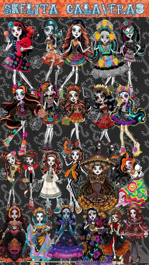 Un tributo a Skelita calavera Skelita Calaveras Aesthetic, Skelita Doll, Skelita Calaveras Doll, Monster High Skelita, Monster High Designs, Skull Mermaid, Monster Fashion, Cube Craft, Monster High Ocs