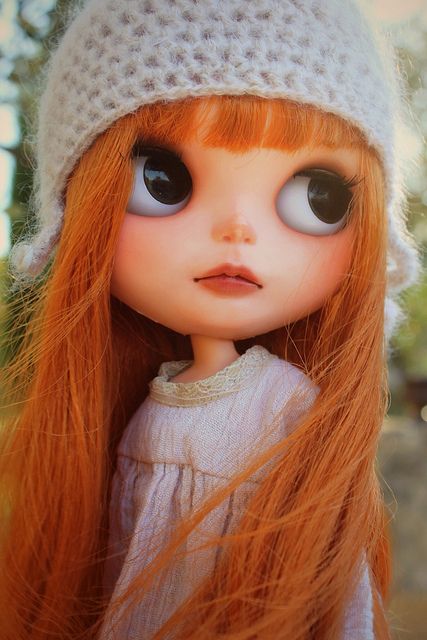 Flickr: OhChiWaWa!'s Photostream  ~ Repinned by Federal Financial Group LLC Blythe Bebek, Big Eyes Doll, Toy Art, Hello Dolly, Creepy Dolls, Pretty Dolls, 3d Characters, Ginger Hair, Custom Dolls