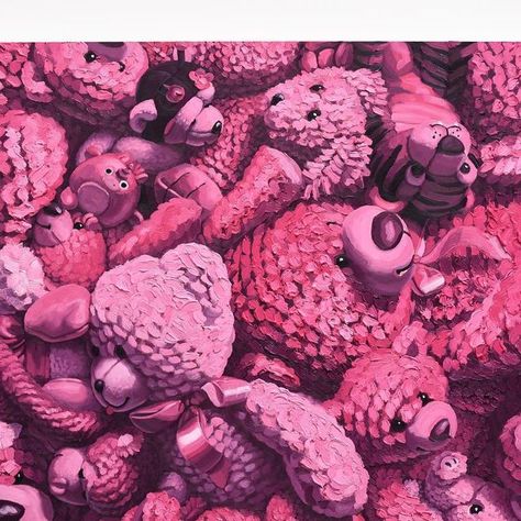 Brent Estabrook on Instagram: "If you had to choose one… 1. Pink Riot 2. Pink Alligator 3. Plushie Pink Bronze uniCAN! #fineart #workofart #collectable #artcollector #paintings #artwork #collector #oilpainting #brentestabrook #laart" Brent Estabrook, Pink Alligator, Art Alevel, Paintings Artwork, La Art, Pink Bedroom, Nursery Inspiration, Art Painting Acrylic, Choose One