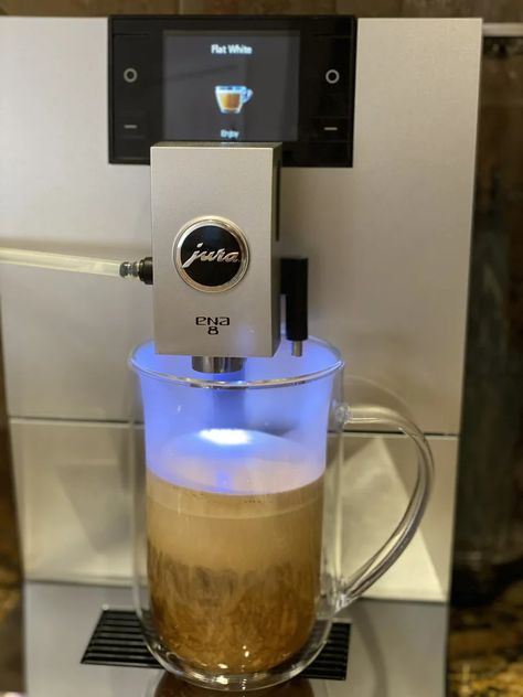 Can We Talk About How Amazing This Cup of Coffee Looks? Jura Coffee, Jura Coffee Machine, Food Subscription Box, Daily Life Hacks, Popsugar Food, Frothing Milk, Local Coffee Shop, Milk Frother, Great Coffee