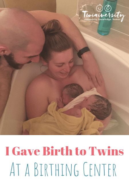 Can you give birth to twins at a birthing center? One mom in California did and she shared her story with us, including how she made her decision. Twin Natural Birth, Twin Homebirth, Twins In The Womb, Birthing Center, Natural Labor, Birth Delivery, Healthy Birth, Unmedicated Birth, Pregnancy Checklist