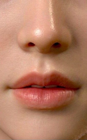 Parted Lips Drawing, Nose Picture Reference, Female Nose Reference, Reference Photos Lips, Small Mouth Woman, Female Nose Drawing Reference, Lip Reference Photo, Lip Refrence, Beautiful Nose Shape