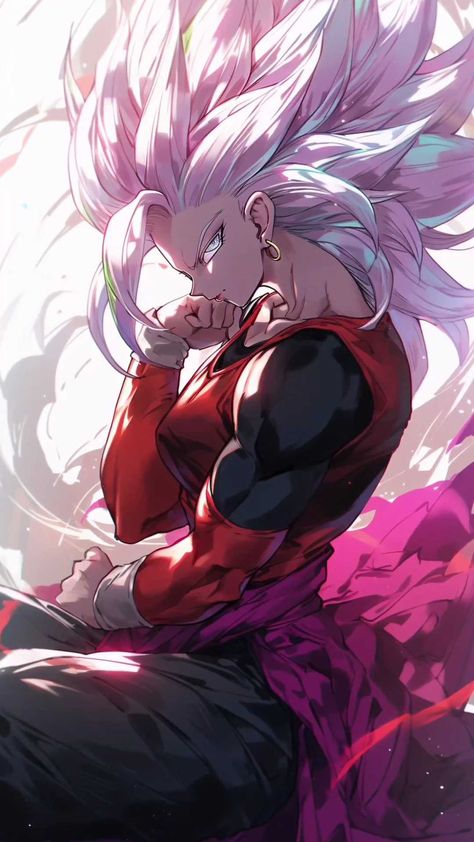 Fan Made Dbz Characters, Dragon Ball Shallot, Kale Dbs, Female Super Saiyan, Saiyan Female, Dragon Ball Wallpaper, Iron Man Fan Art, Ultimate Dragon, Saga Dragon Ball