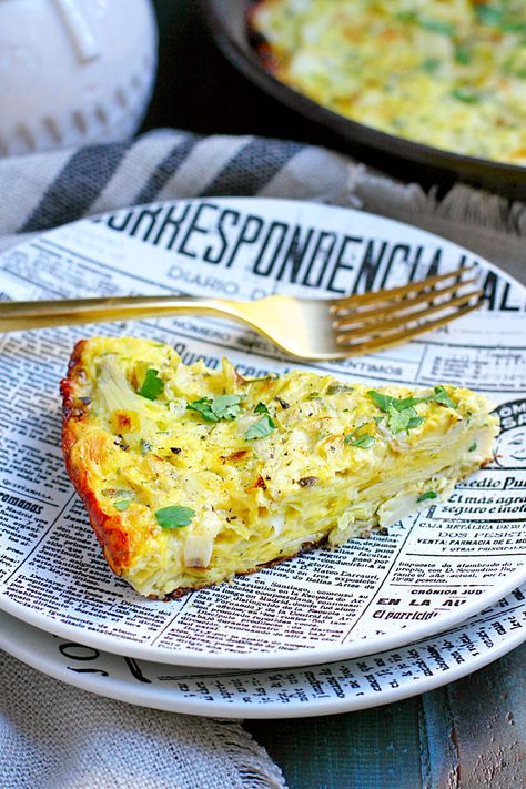 Two of a Kind | Duck Egg Frittata with Artichokes and Leeks | http://www.twoofakindcooks.com Duck Egg Quiche, Duck Egg Quiche Recipes, Recipes Using Duck Eggs, Egg Dishes Recipes, Egg Quiche Recipes, Egg Frittata, Eggs Dinner, Savory Pies Recipes, Snacks Easy